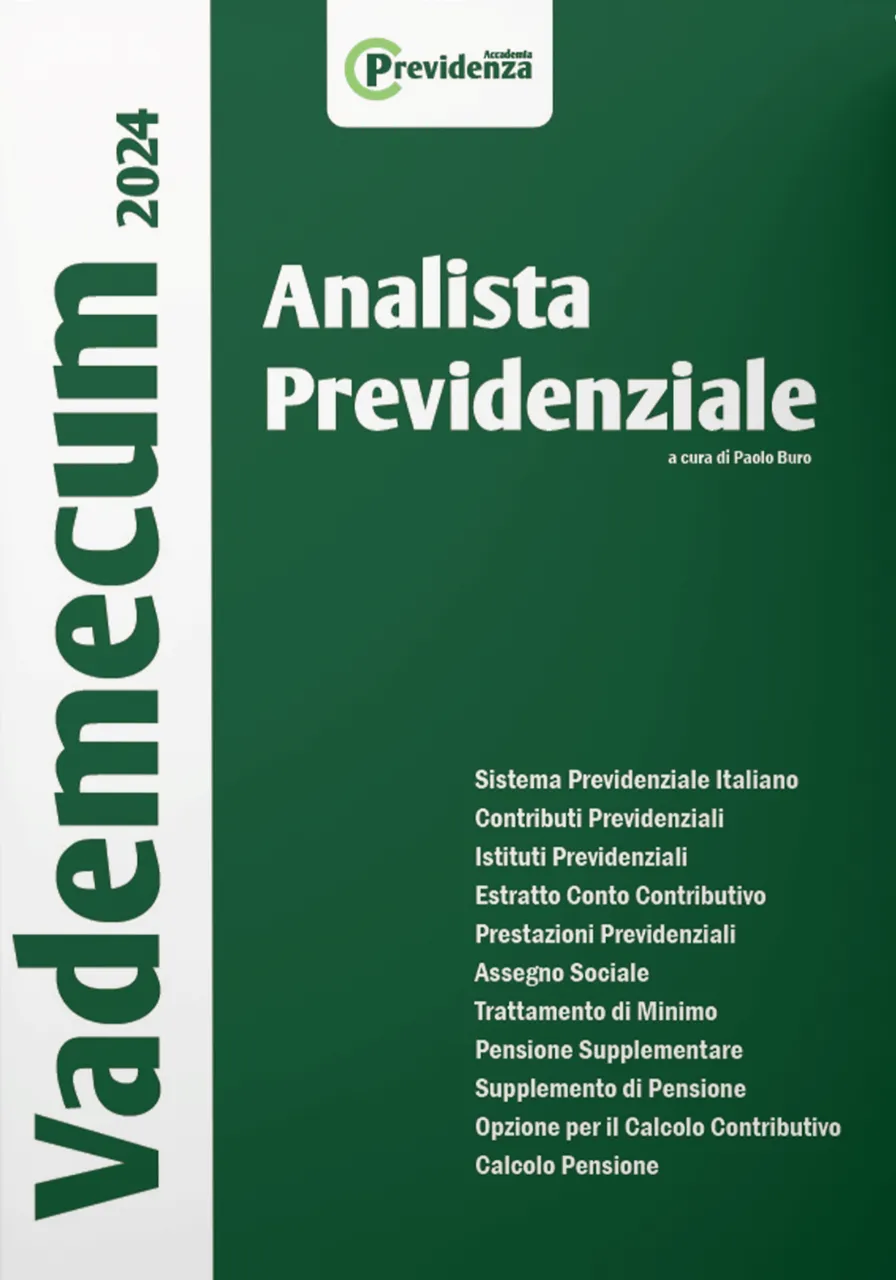 Vademecum 2024 - Analista Previdenziale