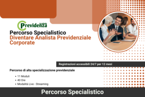 Diventare Analista Previdenziale Corporate