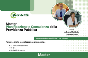 Pianificazione e Consulenza della Previdenza Pubblica