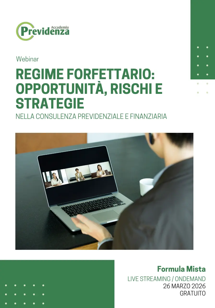 Regime forfettario - Accademia Previdenza